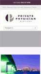 Mobile Screenshot of privatephysicianservices.com